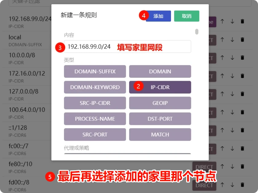 Clash for Windows访问内网