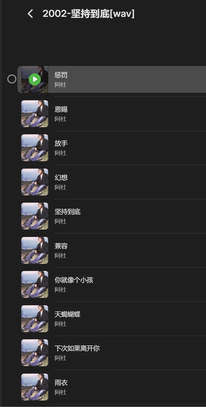 解决emby音乐文件名乱码（wav有这个问题）